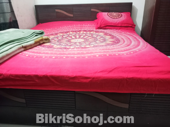 Living room Furniture and Fridge